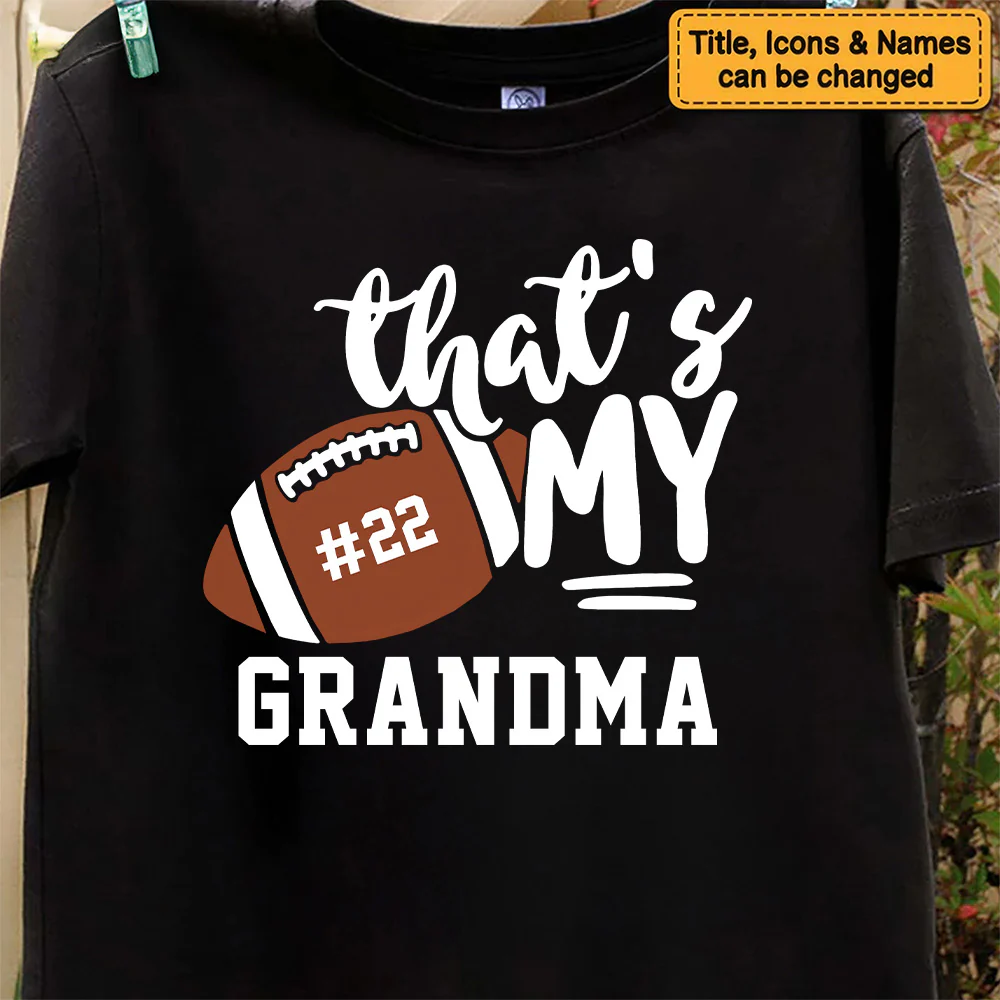 That's My Grandson - Personalized Shirt - Gift For Mother, Grandma, Grandmother, Mother's Day - Image 7