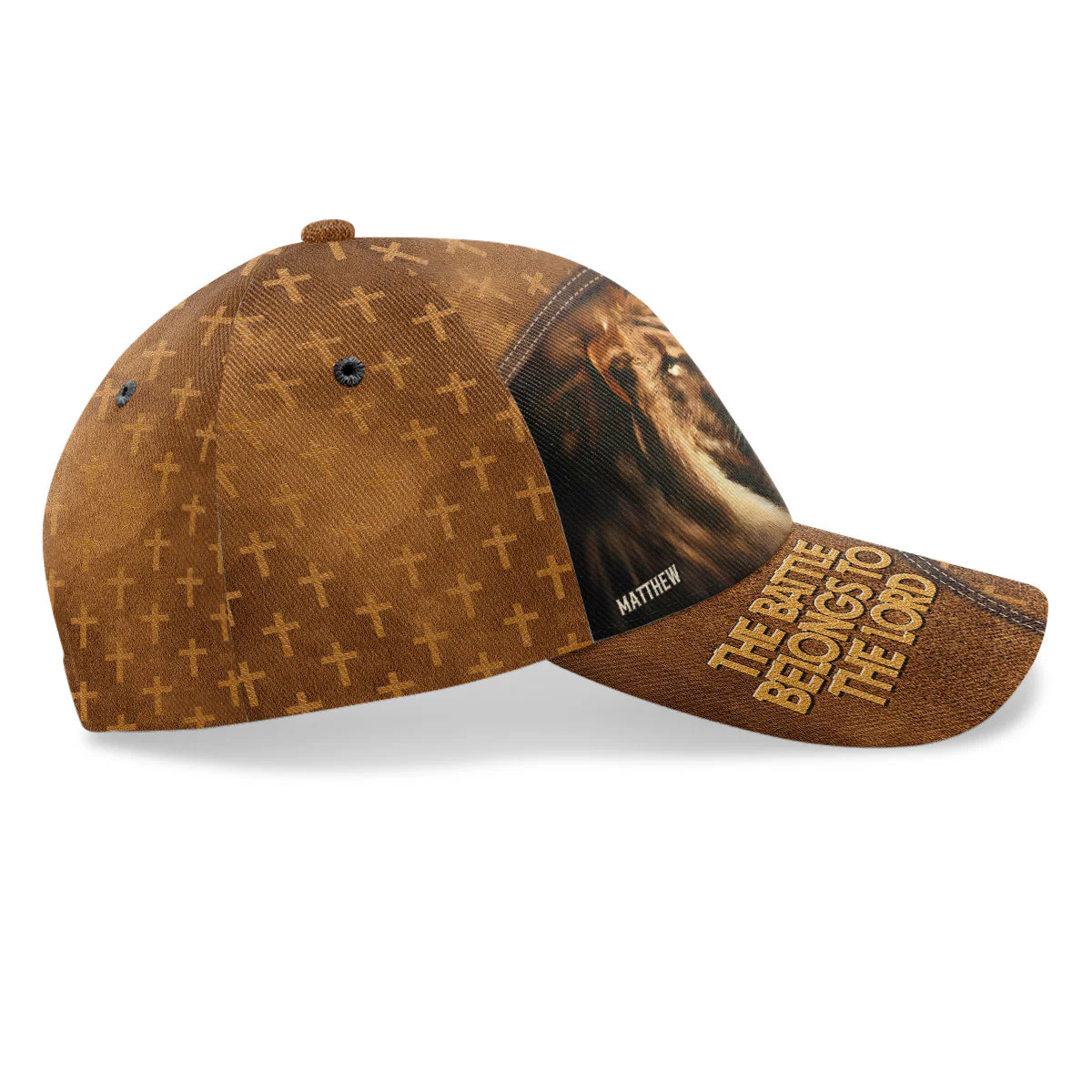 The Battle Belongs To The Lord - Personalized Classic Cap - Gift For Him HL128 - Image 3