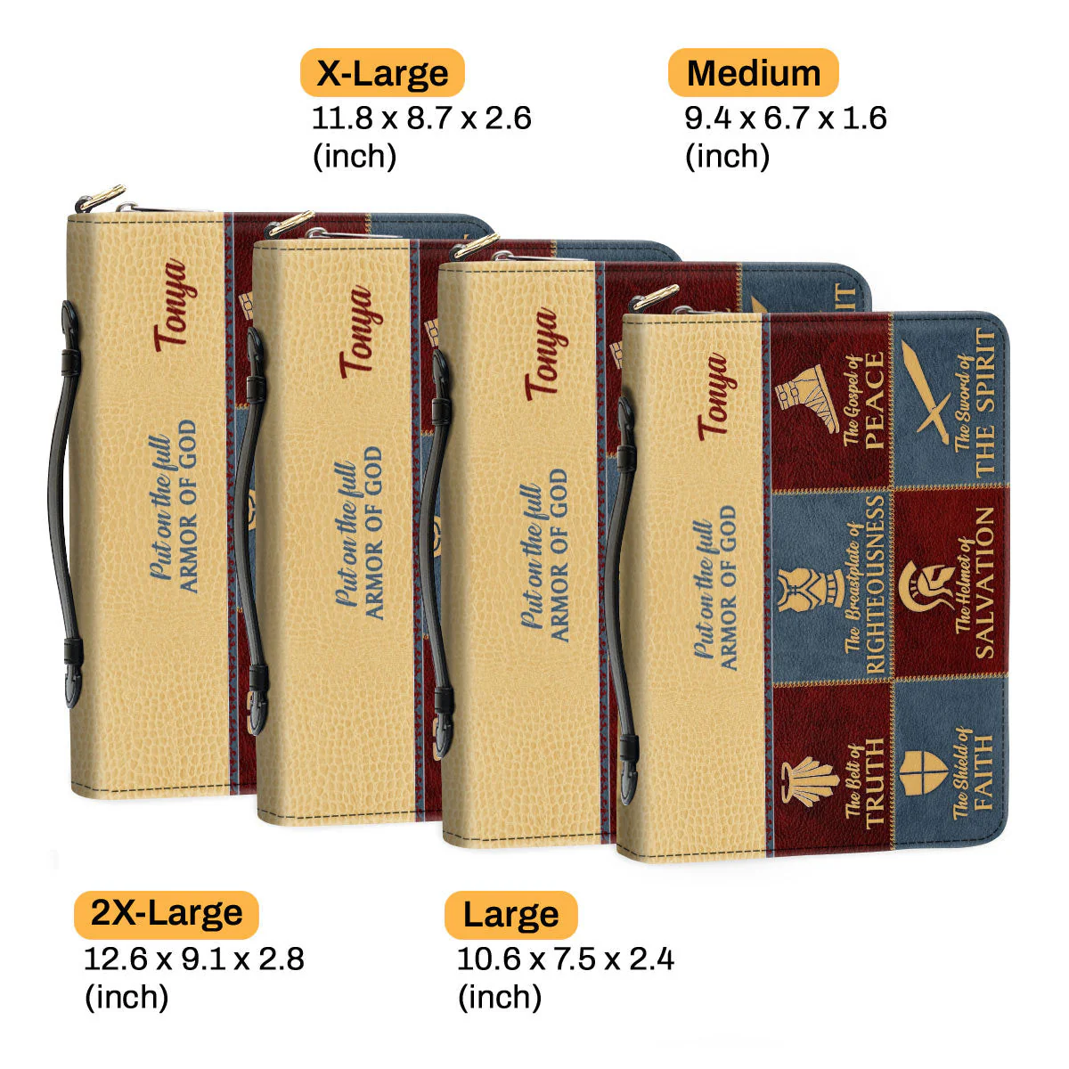 The Belt Of Truth - Thoughtful Gift For Christians - Personalized Bible Covers - AT4080711 - Image 6