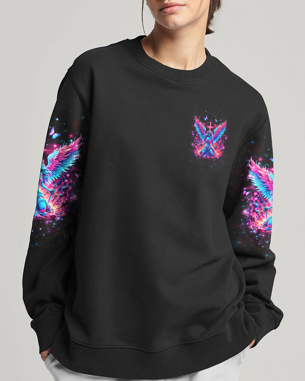 The Devil Saw Me With My Head Down Women's All Over Print Shirt - Yhhg1405244 - Image 5