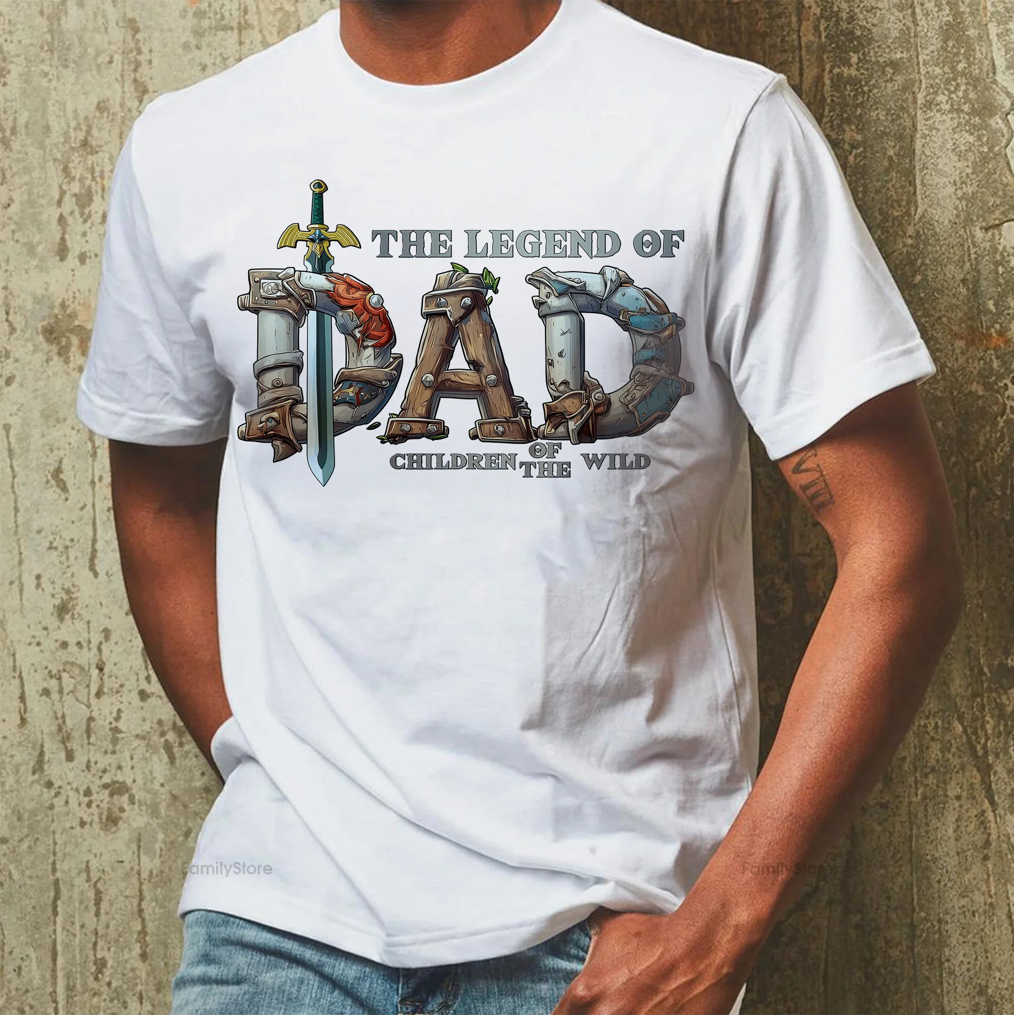 The Legend Of Dad Fantasy Adventure - Personalized Shirt - Gift for Dad, Husband | CL07 NH96 - Image 6