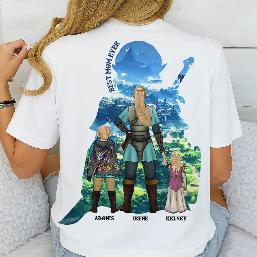 The Legend Of Mom Fantasy Adventure - Personalized Shirt - Gift for Mom, Wife | CL07 NH96 - Image 3