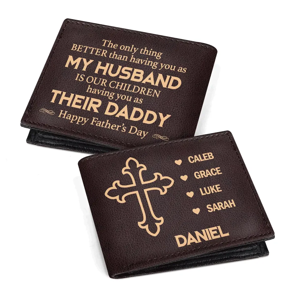 The Only Thing - Personalized Folded Wallet For Men