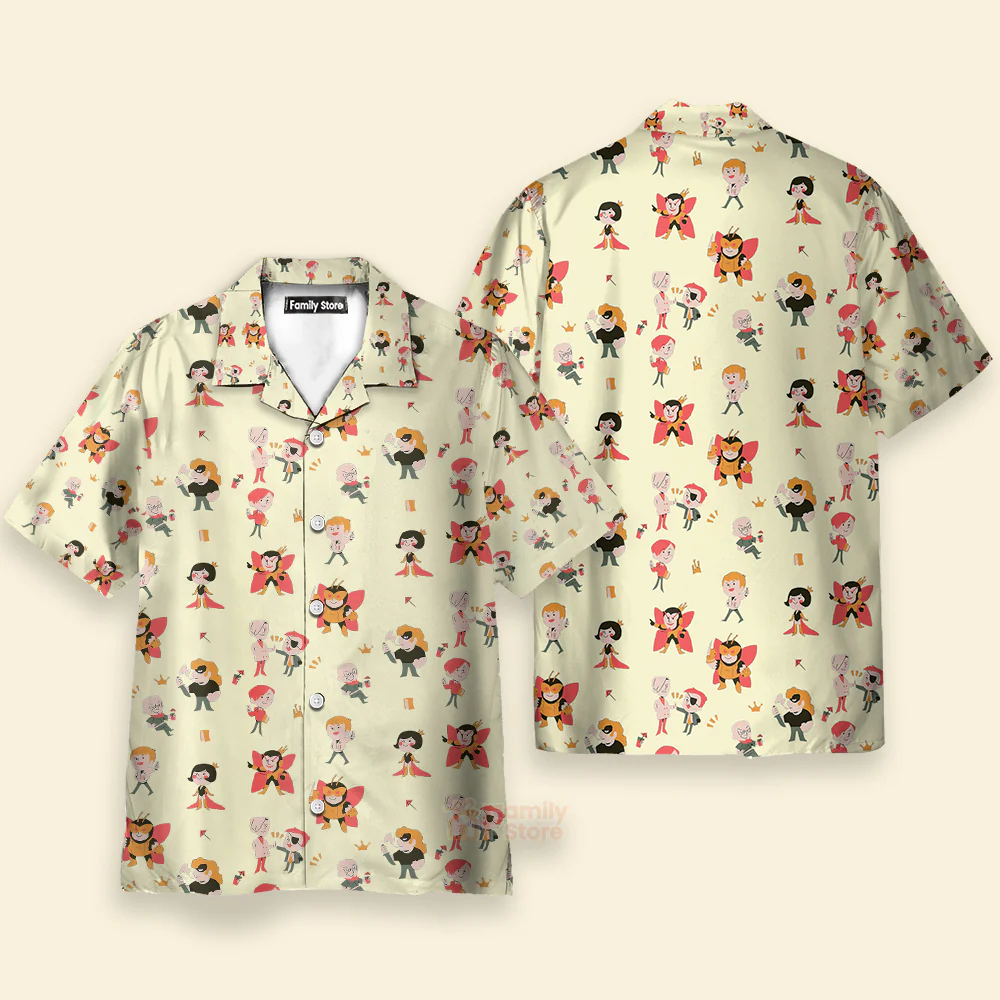 The Venture Bros Pattern Hawaiian Shirt - Image 3