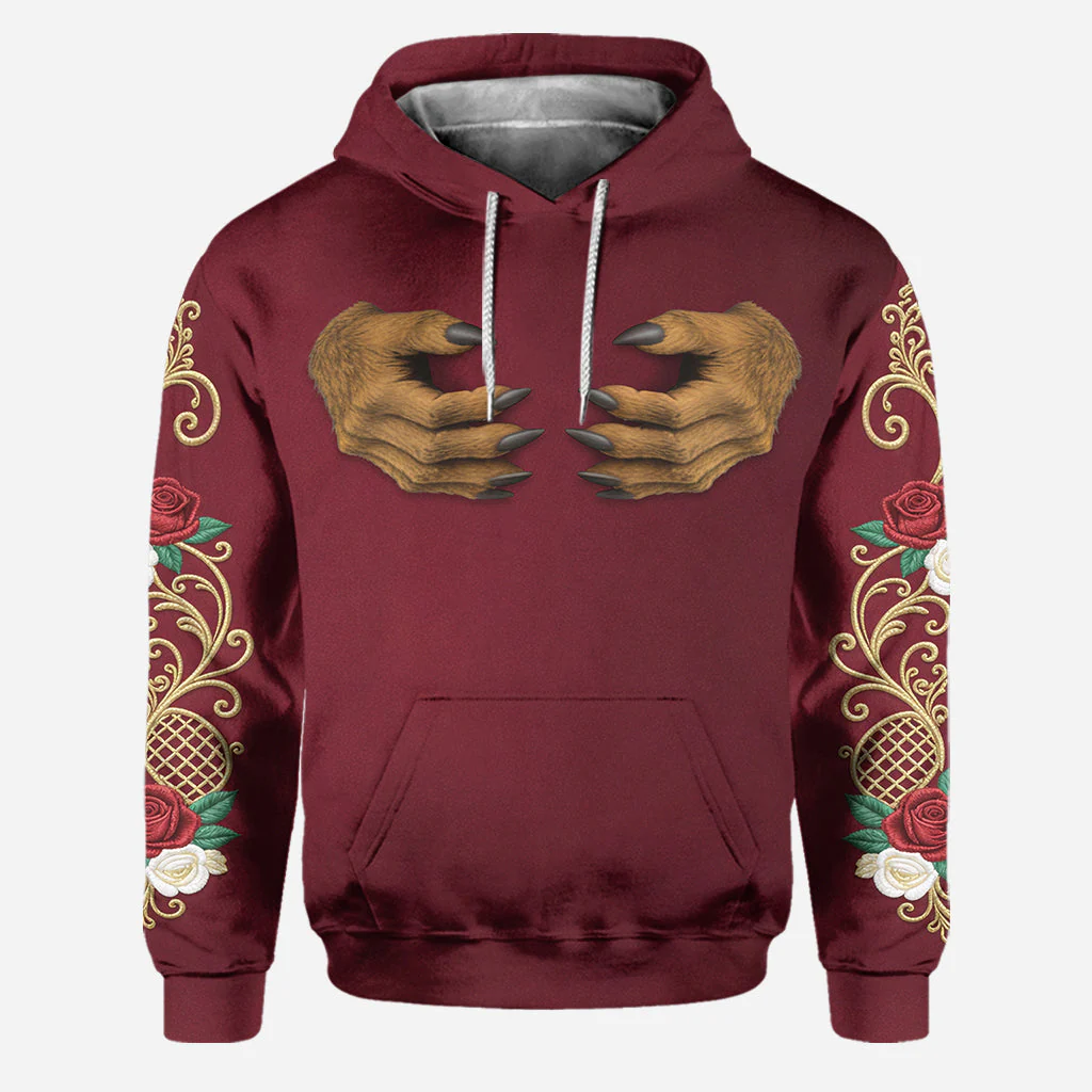 This Ass Belongs To Him - Personalized Hoodie and Leggings - Gift For Her, Couple HH01 - Image 5
