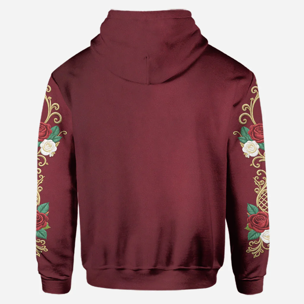 This Ass Belongs To Him - Personalized Hoodie and Leggings - Gift For Her, Couple HH01 - Image 6