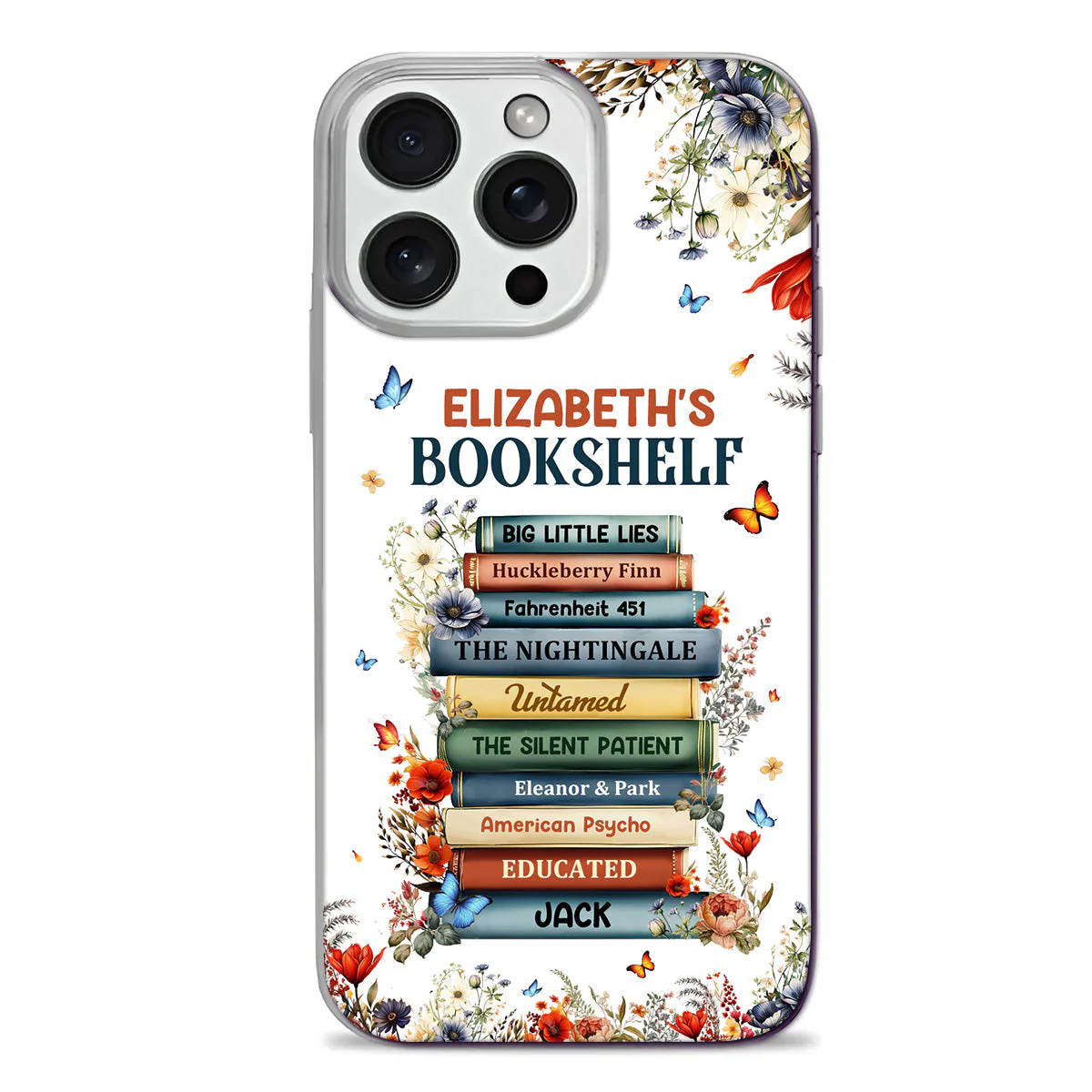 This Is My Reading Journal - Personalized Phone Case - Gift For Book Lover, Reader, Her HH01