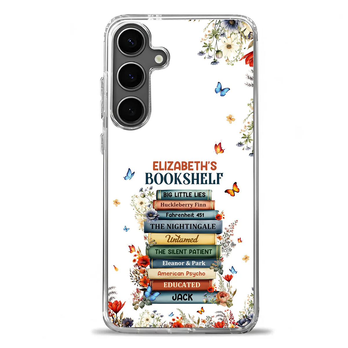 This Is My Reading Journal - Personalized Phone Case - Gift For Book Lover, Reader, Her HH01 - Image 2