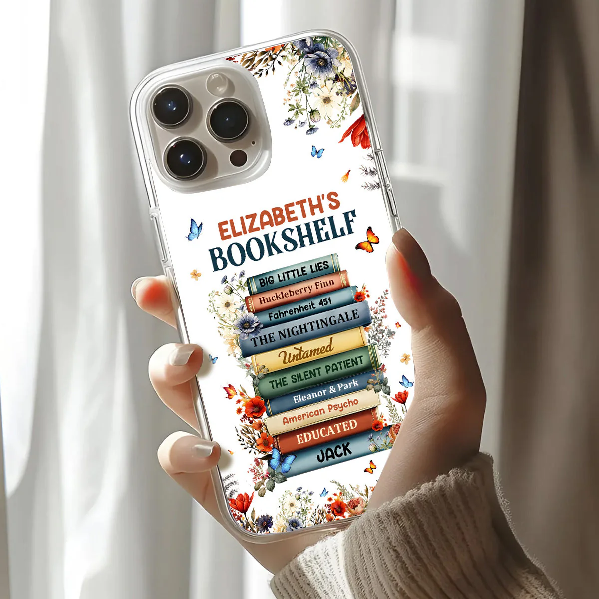 This Is My Reading Journal - Personalized Phone Case - Gift For Book Lover, Reader, Her HH01 - Image 3