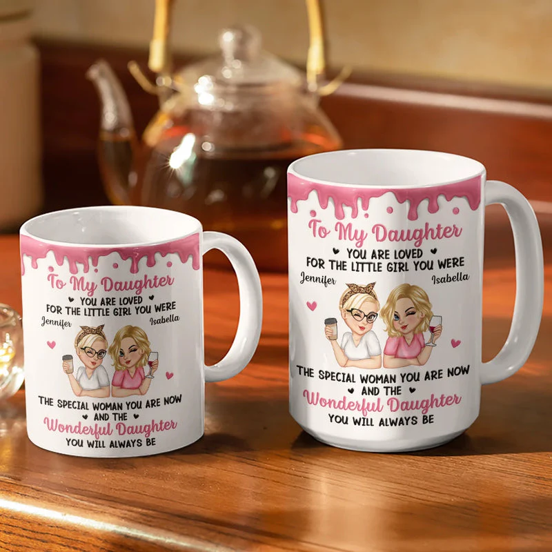 To My Daughter To My Son You Will Always Be - Personalized Mug - Gift For Mom, Mother's Day | CLGOD04 HN02 - Image 4