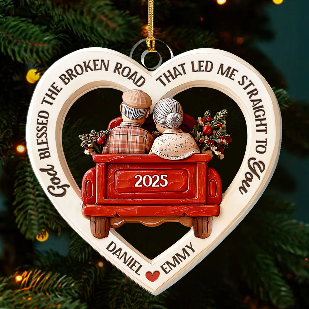 Together We Were Led - Personalized Acrylic Ornament - Gift For Family HL128 - Image 3