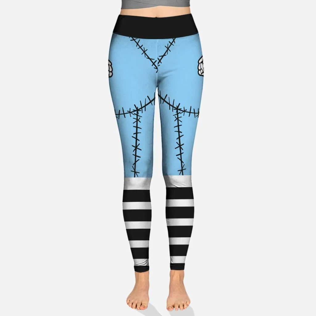 Touch And You Will See Your Worst Nightmare - Spooky Leggings - Christmas Gift For Her NL122 - Image 3