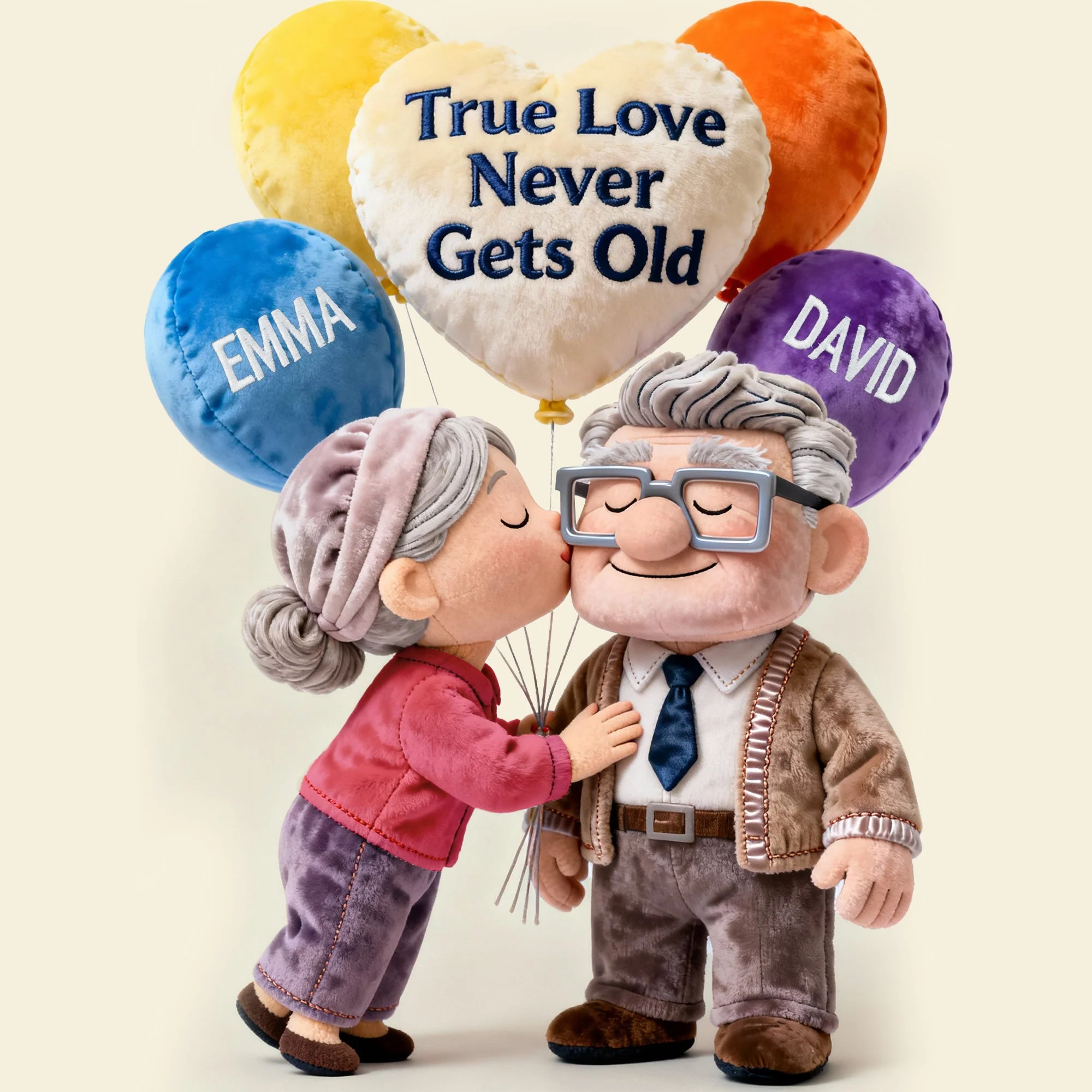True Love Never Gets Old - Personalized Custom Shape Pillow - Gift For Couples NL122 - Image 5