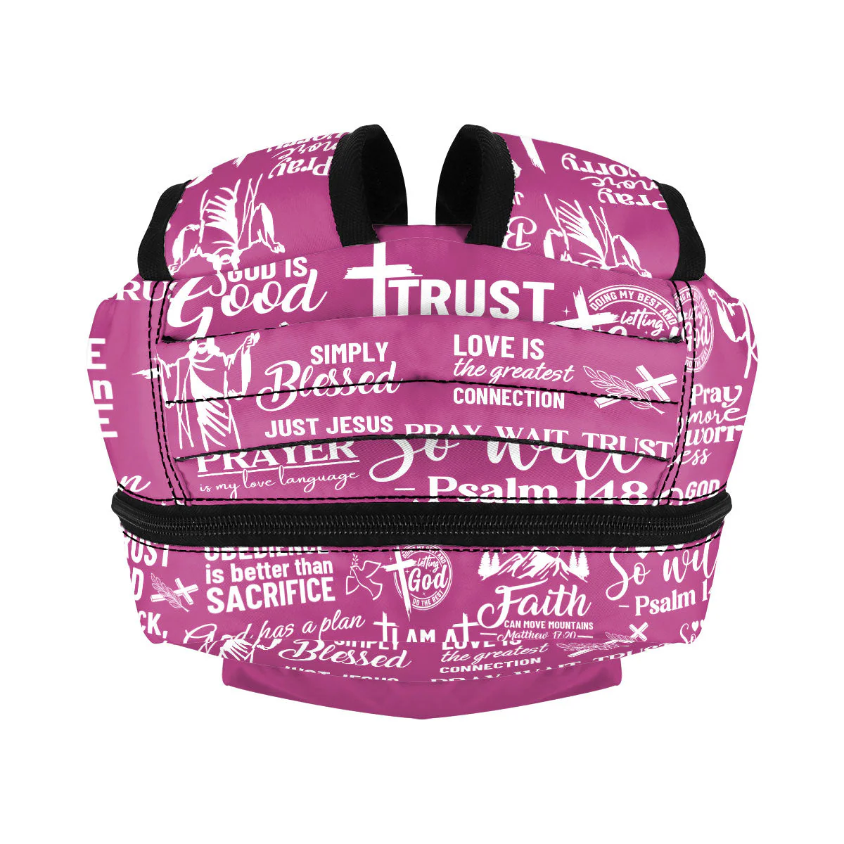 Trust God - Personalized Canvas Backpack TD118 - Image 7