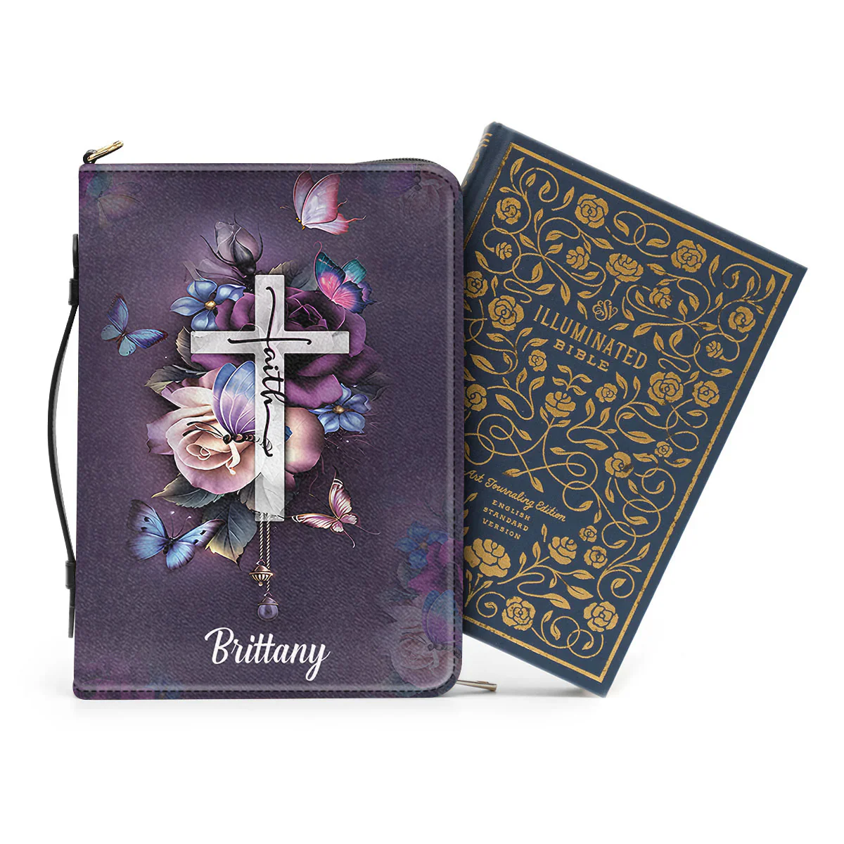 Trust In The Lord With All Your Heart - Thoughtful Gift For Christians - Personalized Bible Covers - AT4080724 - Image 4
