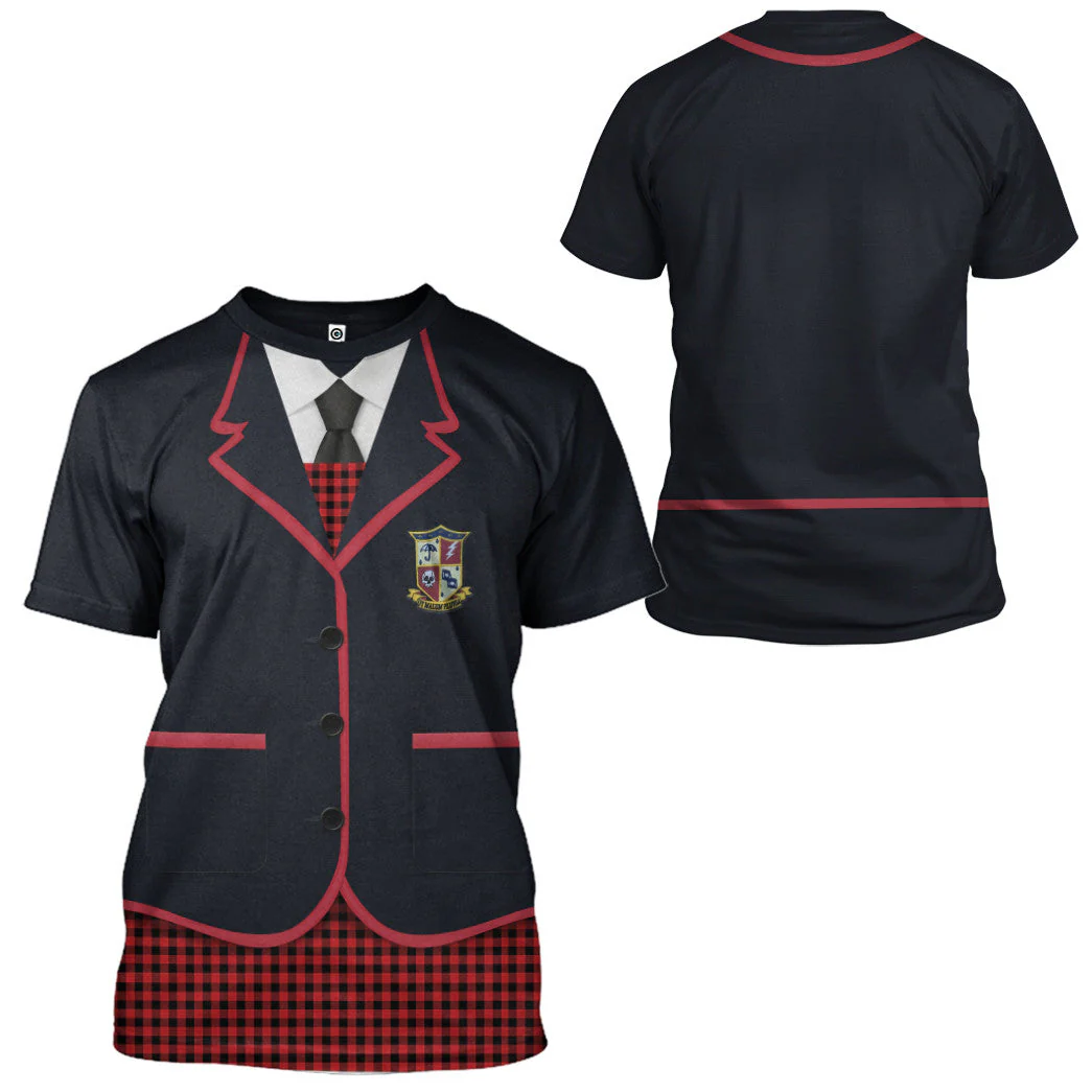 UA Girl Uniform T-Shirt 3D For Men & Women - Image 2