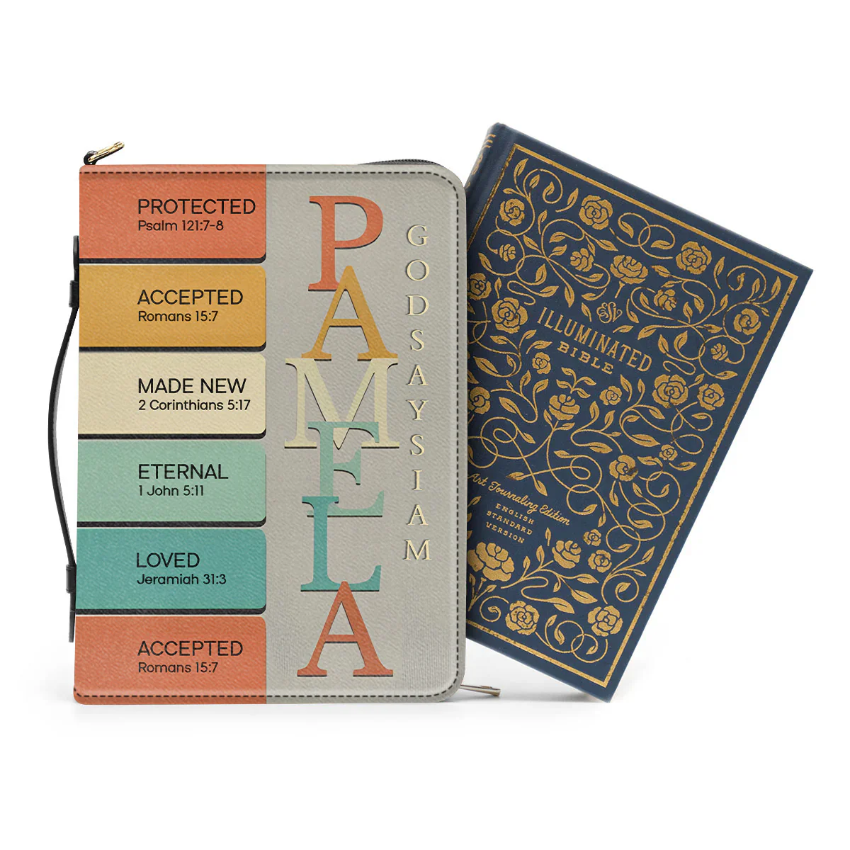 Uncover The Sacred Meaning Of Your Name - Personalized Bible Cover | YMQ Retro - Image 3