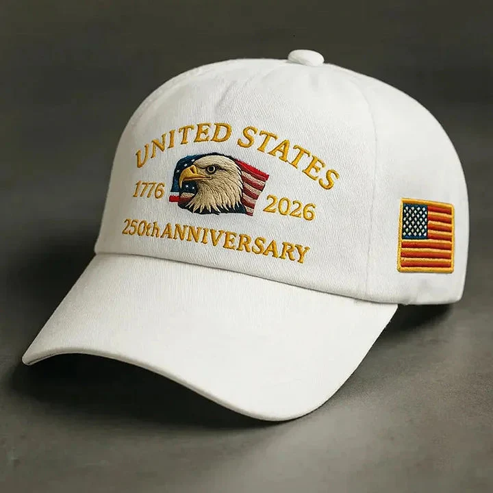 United States 250th Anniversary - Embroidered Cap - Gift For Patriotic HN02 - Image 2