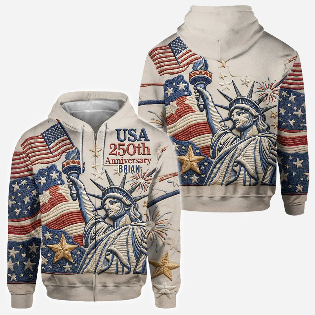 US 250th Anniversary - Personalized All Over Shirt - Gift For Patriots - Image 7