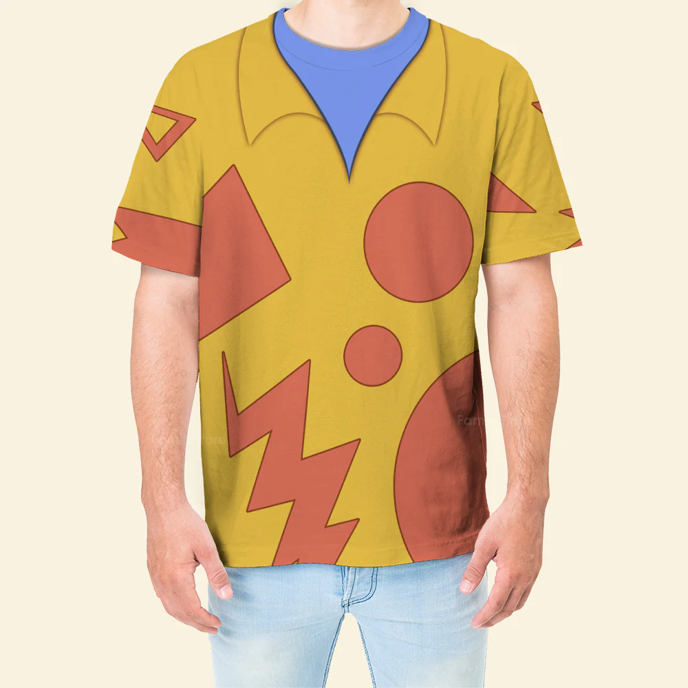 Vacation Genie Aladdin Inspired Genie Of The Lamp Cosplay T-Shirt - Image 4