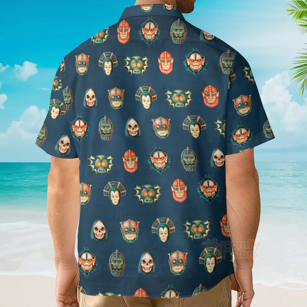 Villains He-Man Masters Of The Universe - Hawaiian Shirt - Image 3