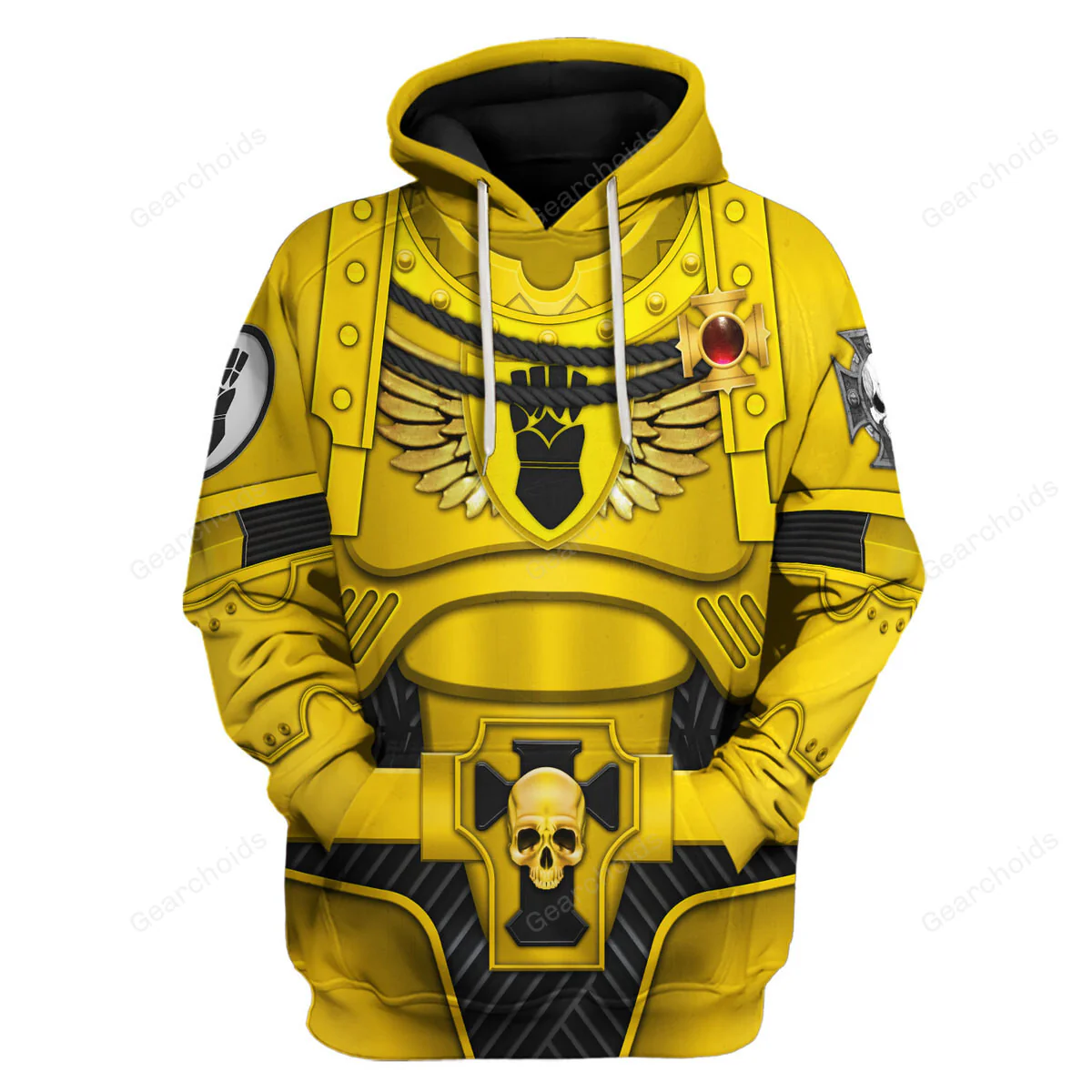 Warhammer Captain Darnath Lysander - Costume Cosplay Hoodie Sweatshirt Sweatpants - Image 2