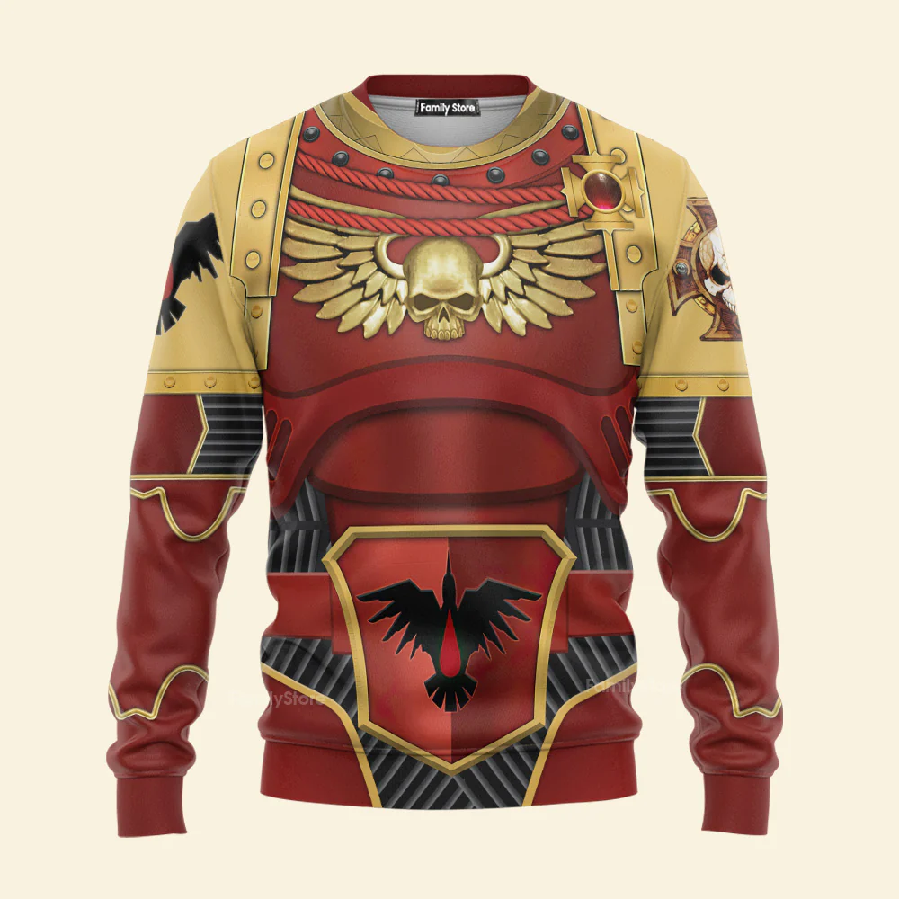 Warhammer Captain Gabriel Angelos - Costume Cosplay Hoodie Sweatshirt Sweatpants - Image 11