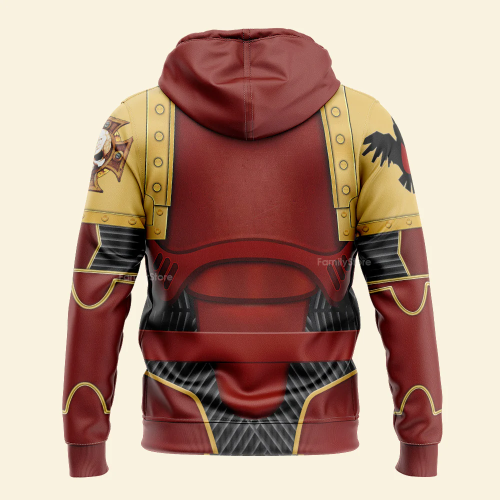 Warhammer Captain Gabriel Angelos - Costume Cosplay Hoodie Sweatshirt Sweatpants - Image 5