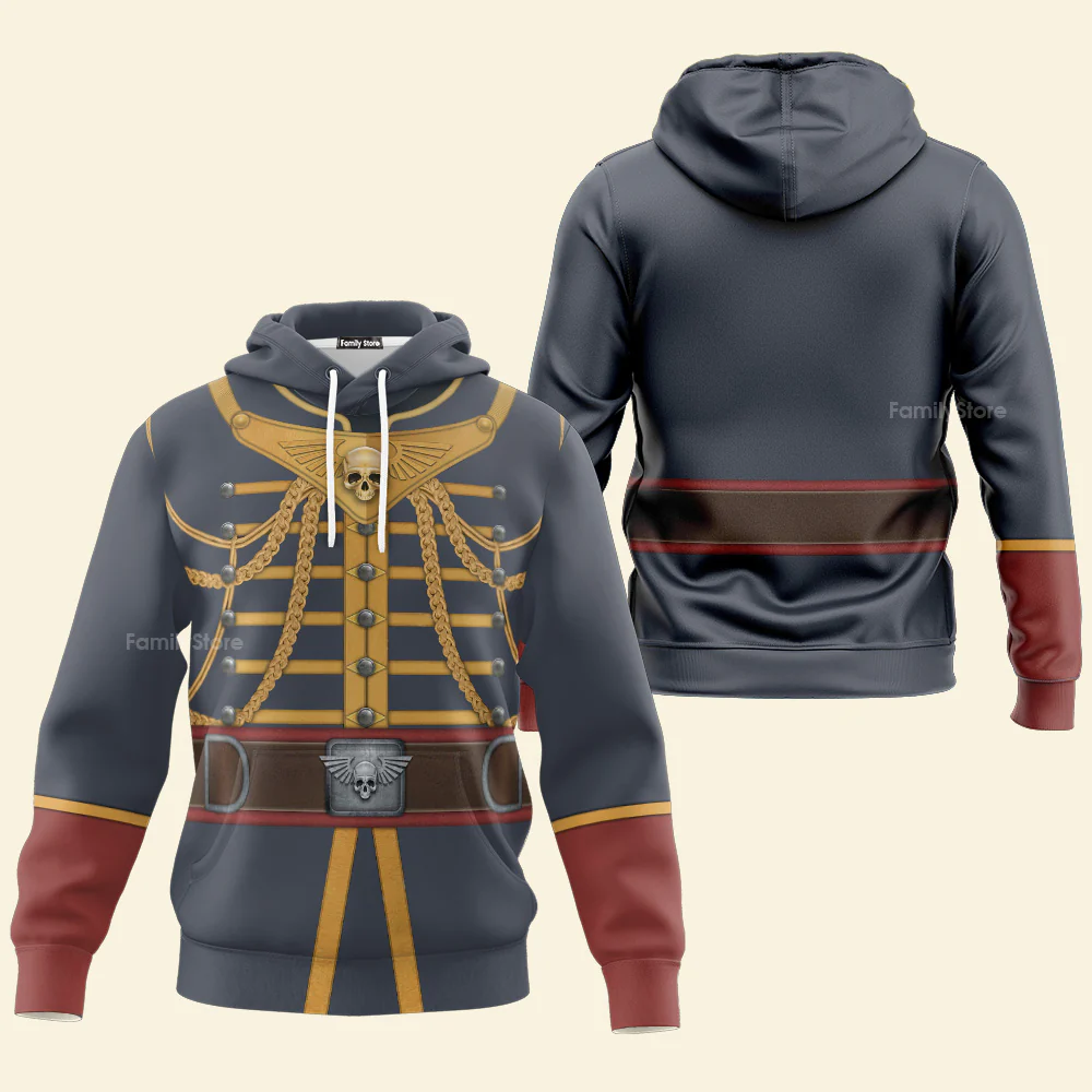 Warhammer Ciaphas Cain - Costume Cosplay Hoodie Sweatshirt Sweatpants - Image 3
