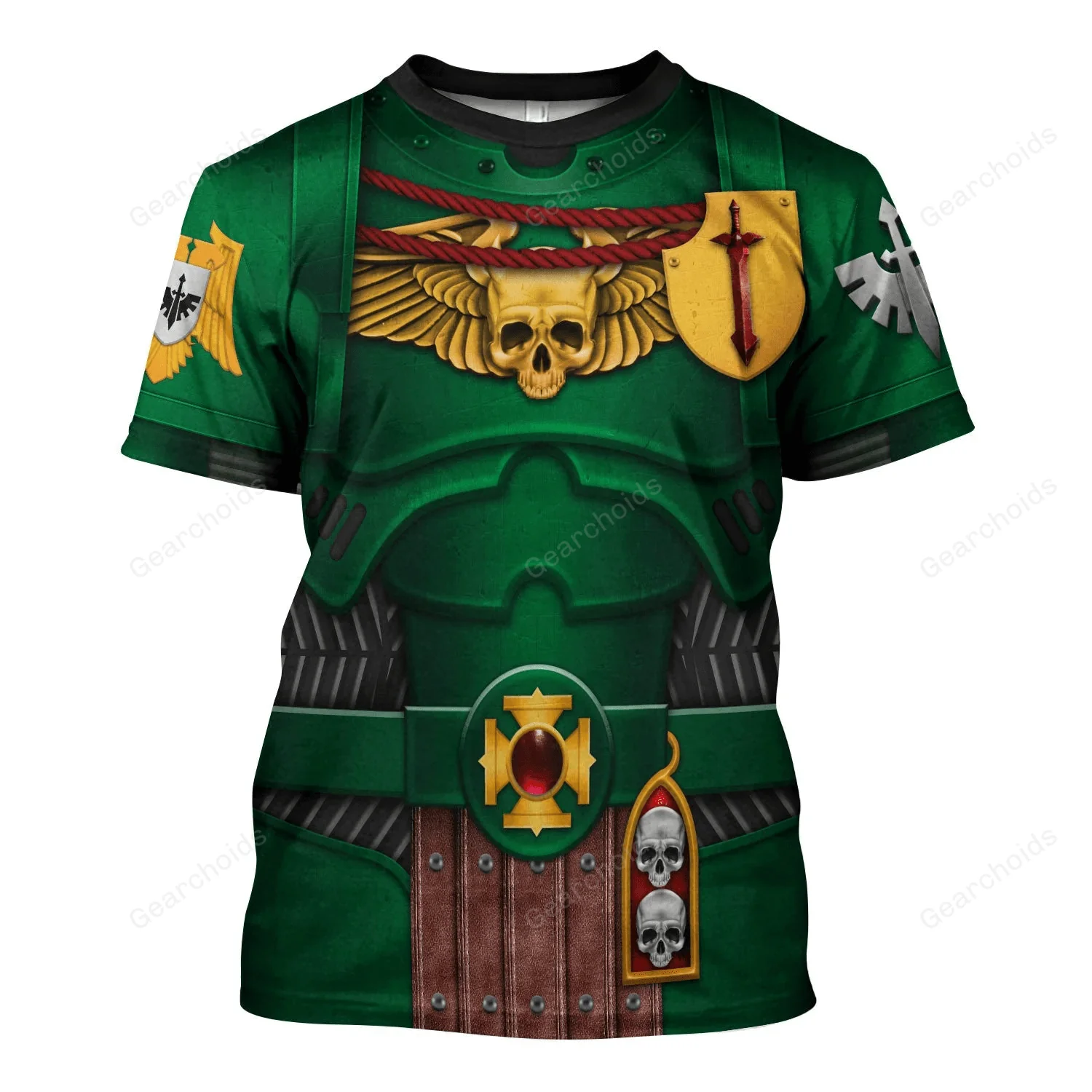 Warhammer Dark Angels Captain - Costume Cosplay Hoodie Sweatshirt Sweatpants CSWRH022 - Image 14