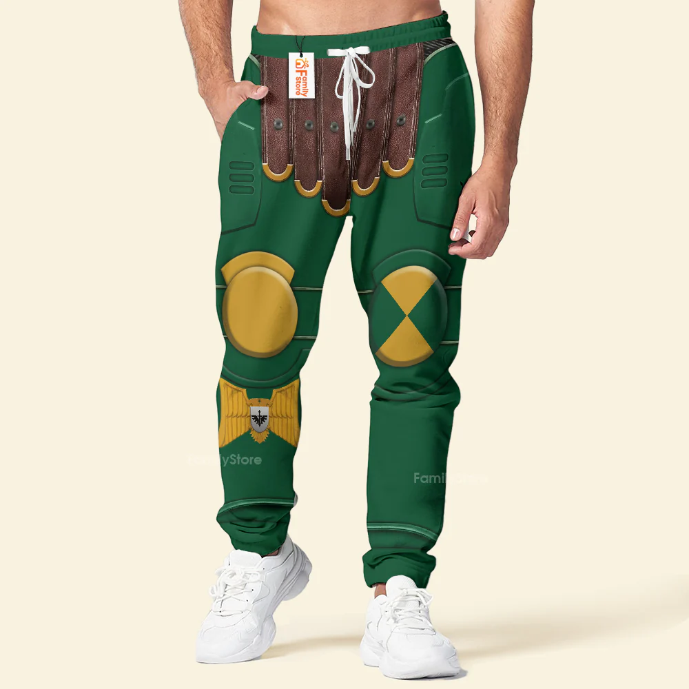 Warhammer Dark Angels Captain - Costume Cosplay Hoodie Sweatshirt Sweatpants CSWRH022 - Image 16
