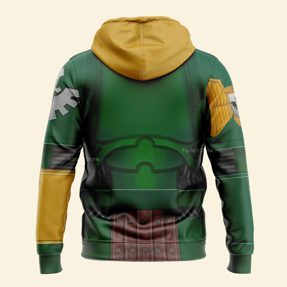 Warhammer Dark Angels Captain - Costume Cosplay Hoodie Sweatshirt Sweatpants CSWRH022 - Image 5