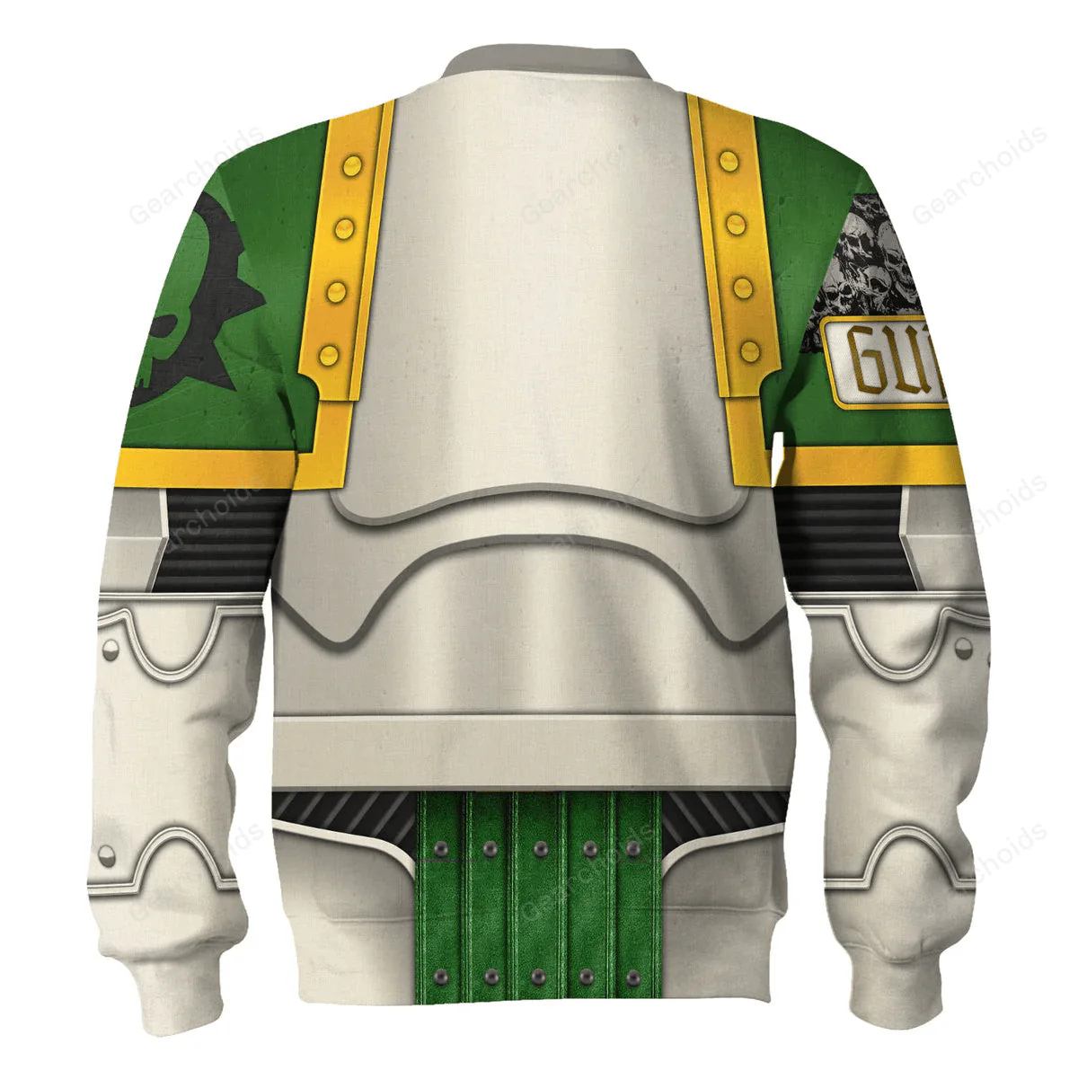Warhammer Death Guard Captain - Costume Cosplay Hoodie Sweatshirt Sweatpants CSWRH121 - Image 8
