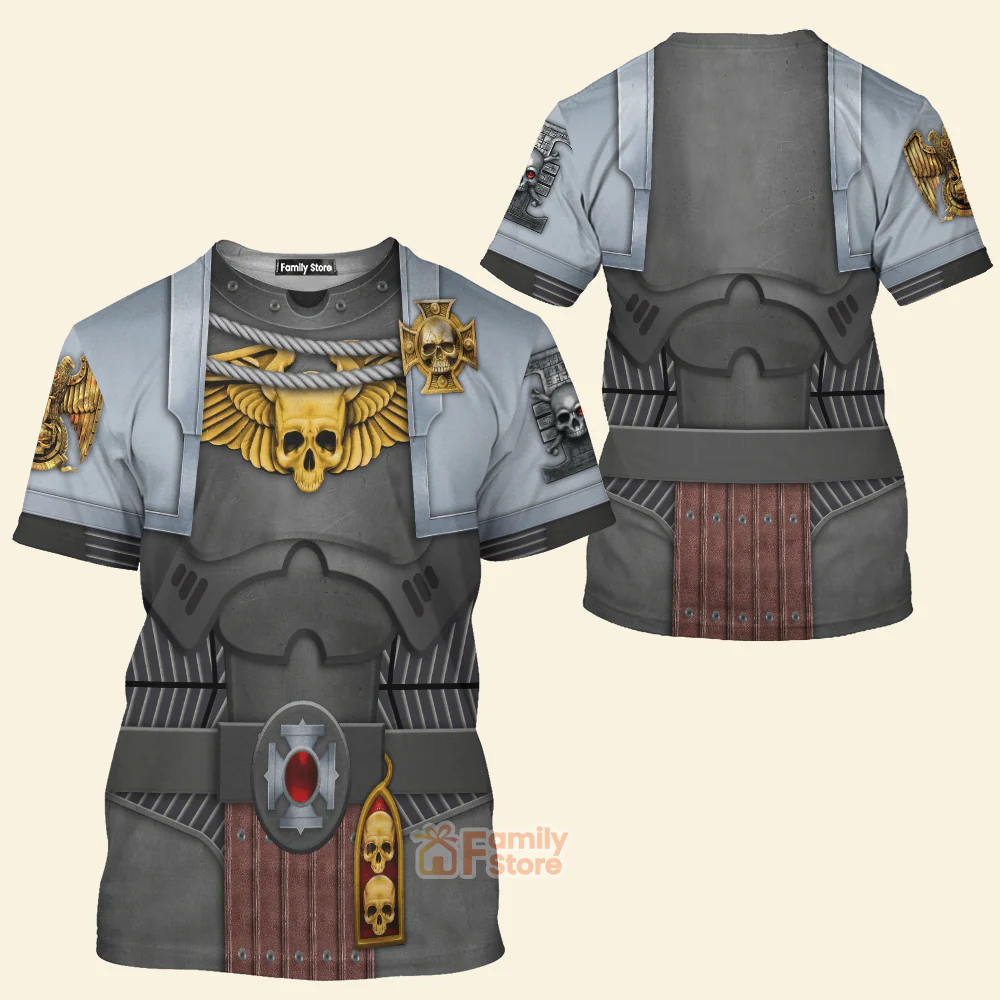 Warhammer Deathwatch Captain - Costume Cosplay Hoodie Sweatshirt Sweatpants CSWRH156 - Image 12