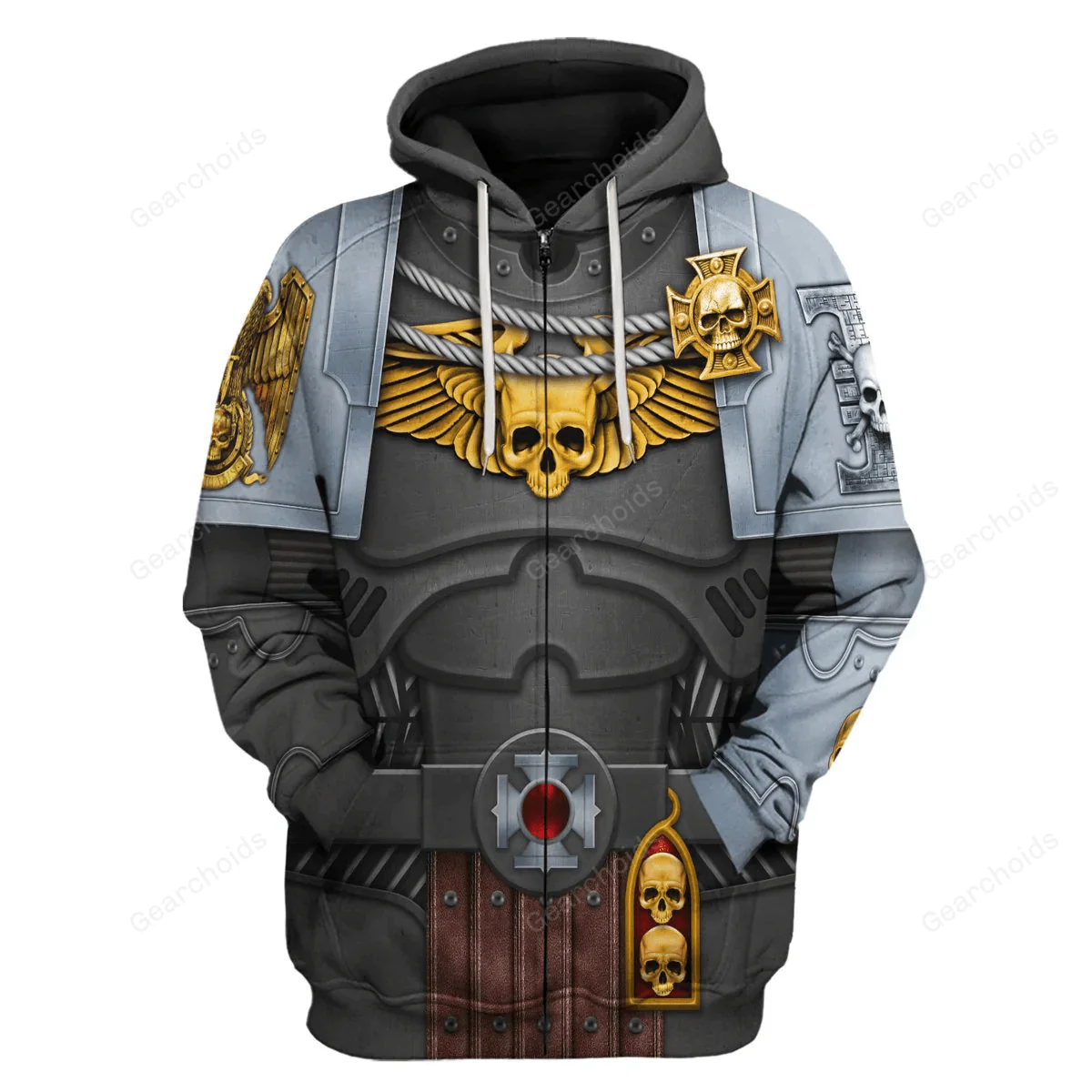Warhammer Deathwatch Captain - Costume Cosplay Hoodie Sweatshirt Sweatpants CSWRH156 - Image 3