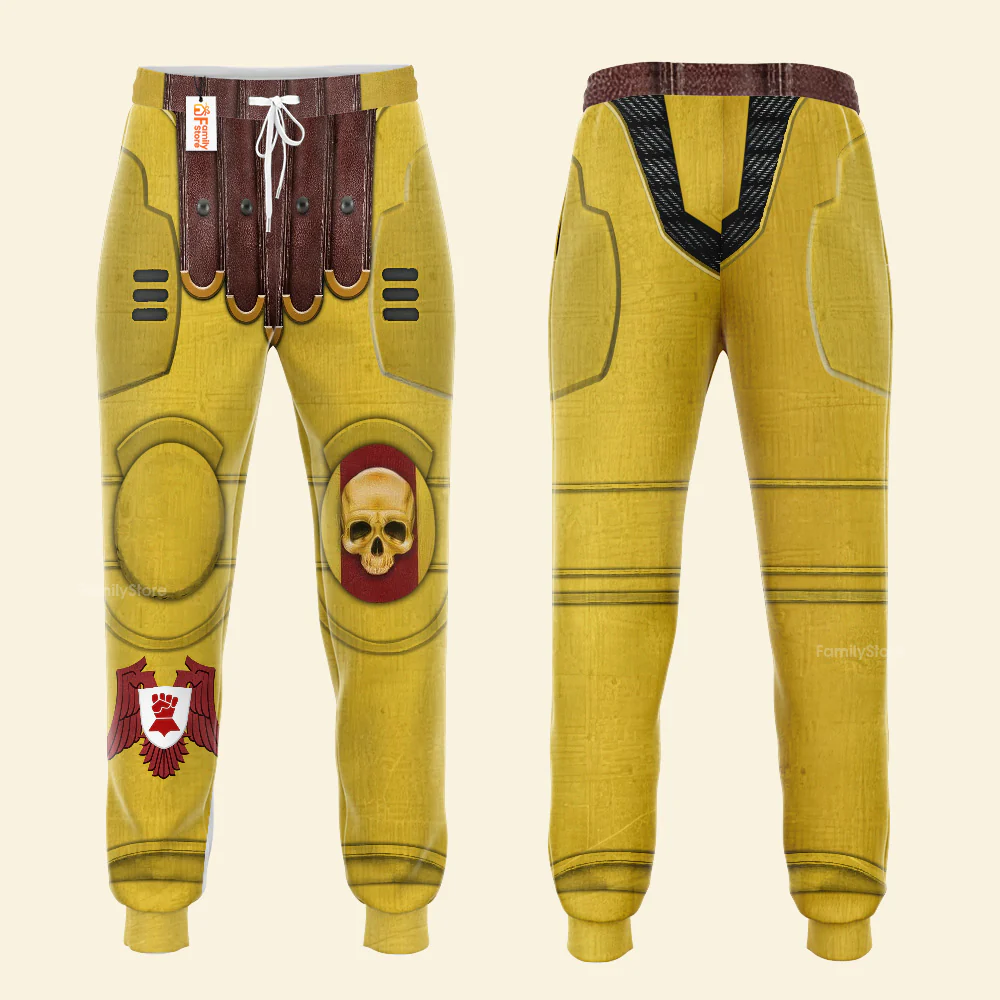 Warhammer Imperial Fists Captain - Costume Cosplay Hoodie Sweatshirt Sweatpants CSWRH164 - Image 13