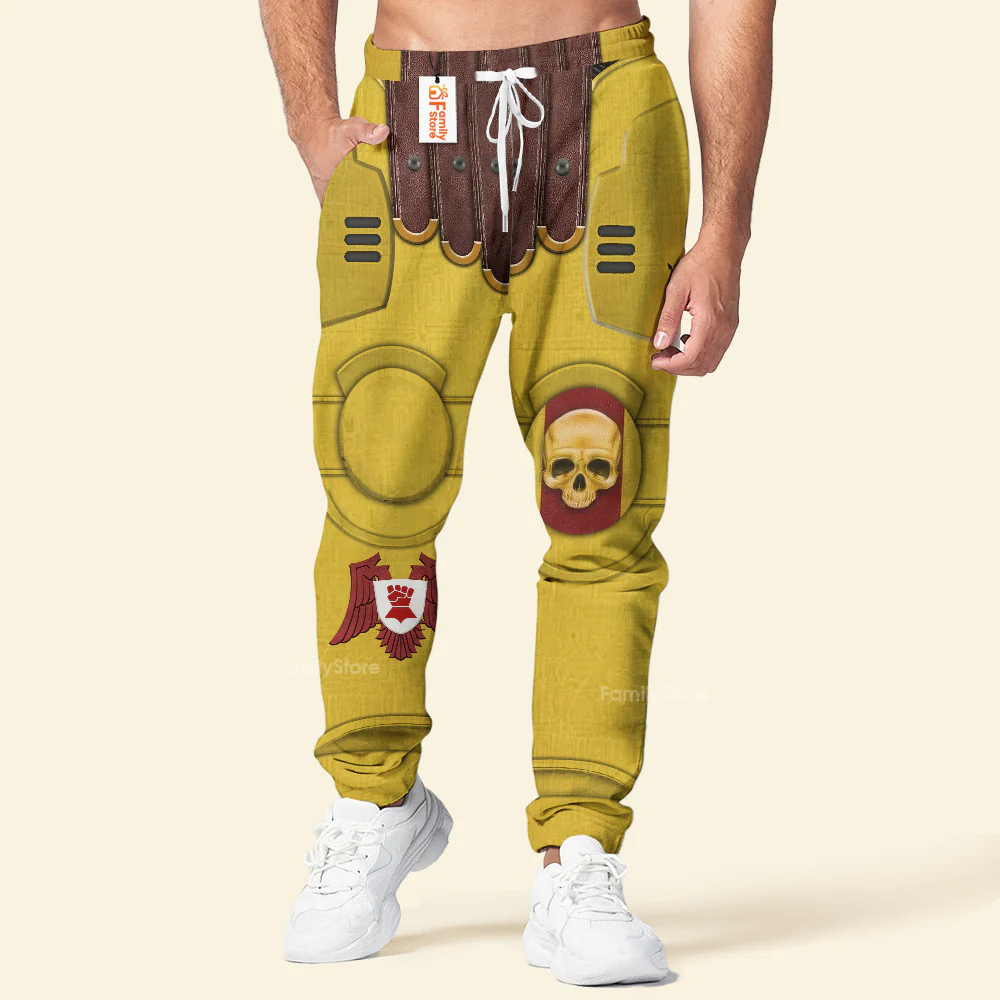 Warhammer Imperial Fists Captain - Costume Cosplay Hoodie Sweatshirt Sweatpants CSWRH164 - Image 14