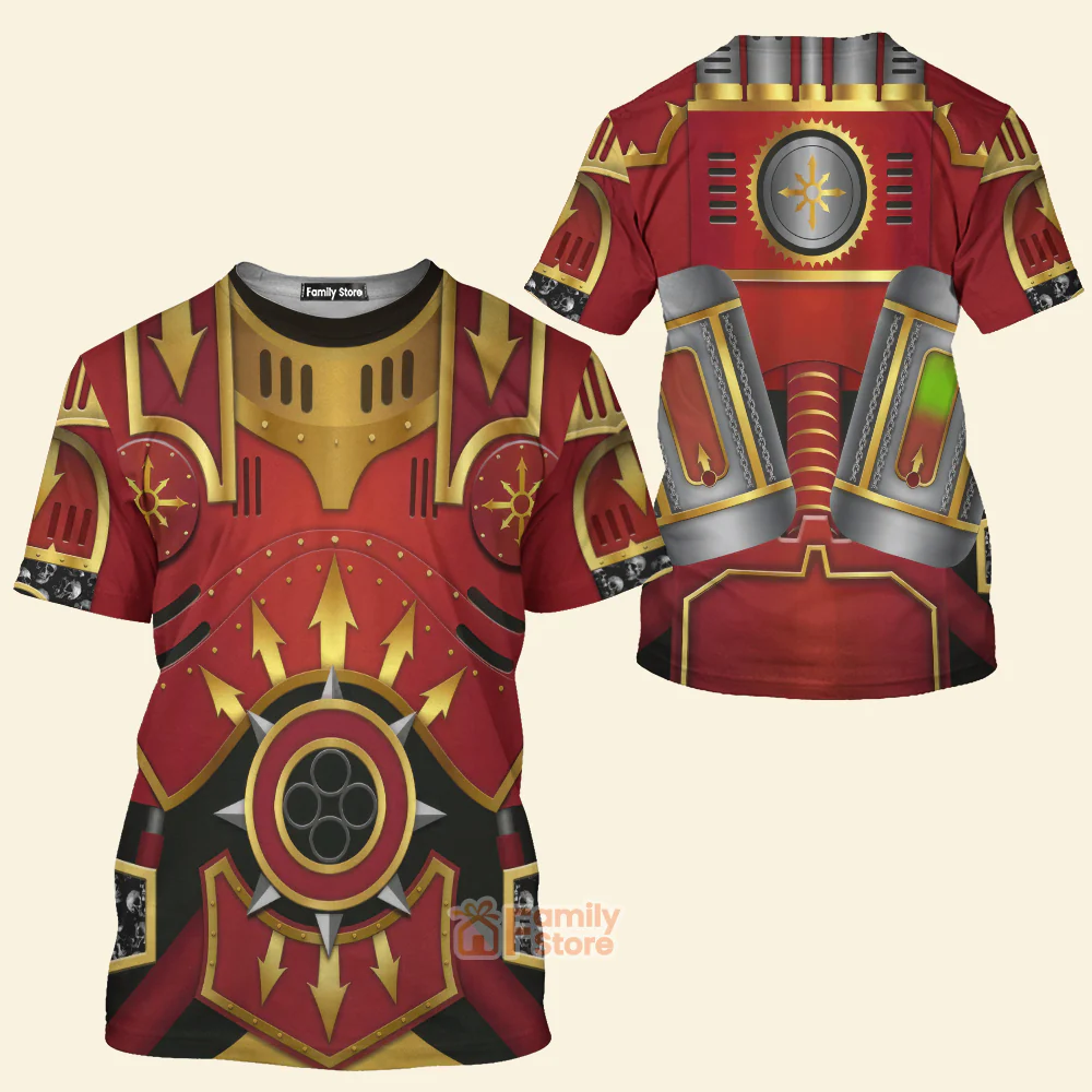 Warhammer Khorne Lord Of Skulls - Costume Cosplay T-shirt CSWRH049 - Image 2