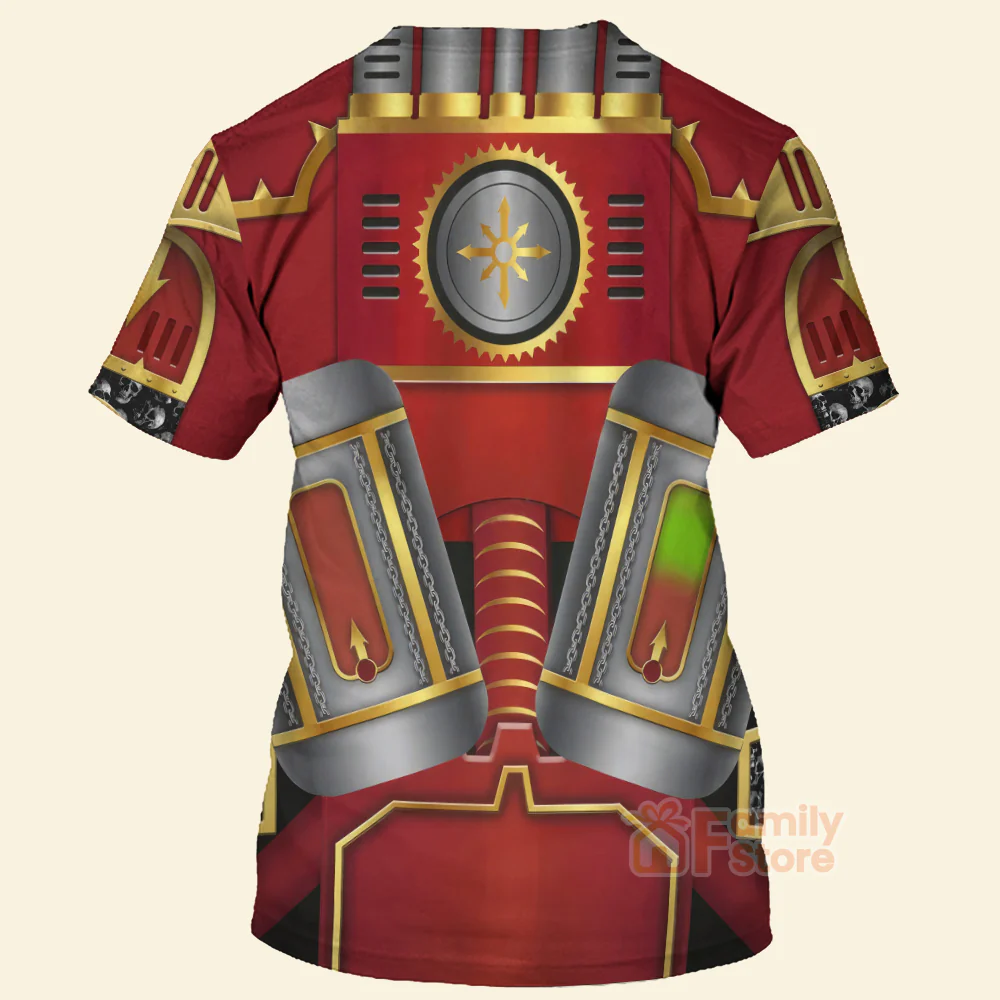 Warhammer Khorne Lord Of Skulls - Costume Cosplay T-shirt CSWRH049 - Image 3
