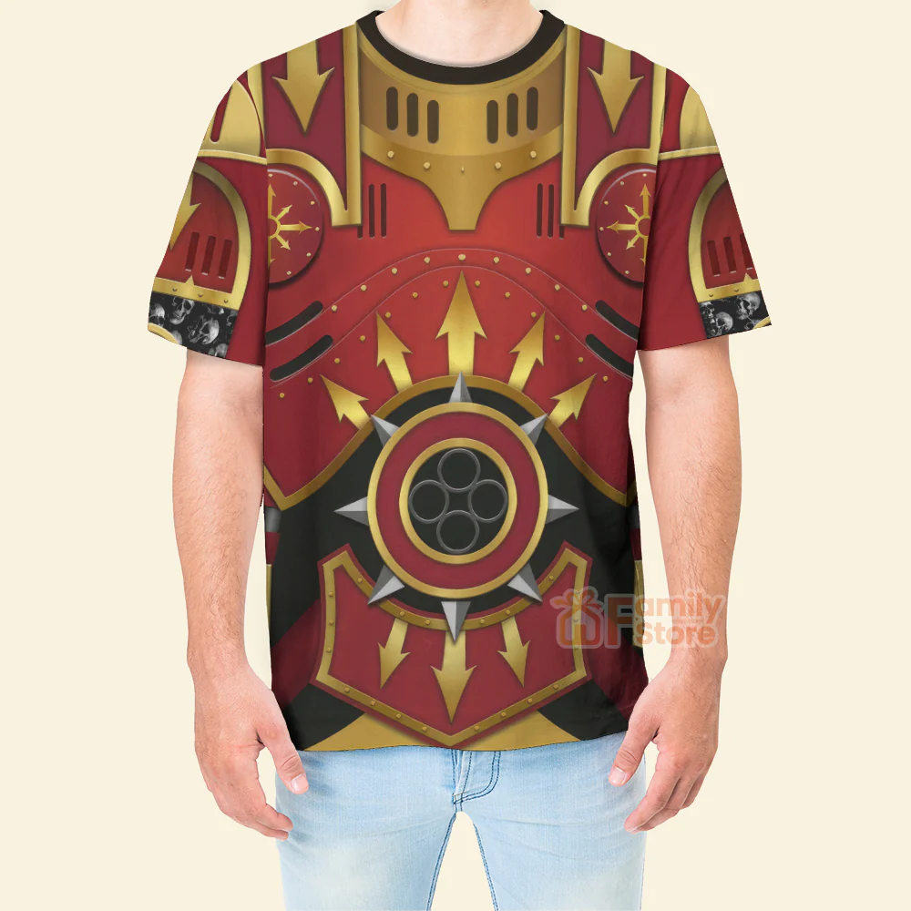 Warhammer Khorne Lord Of Skulls - Costume Cosplay T-shirt CSWRH049 - Image 4