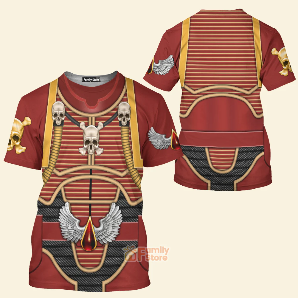 Warhammer Librarian Mephiston - Costume Cosplay 3D Tshirt - Image 2