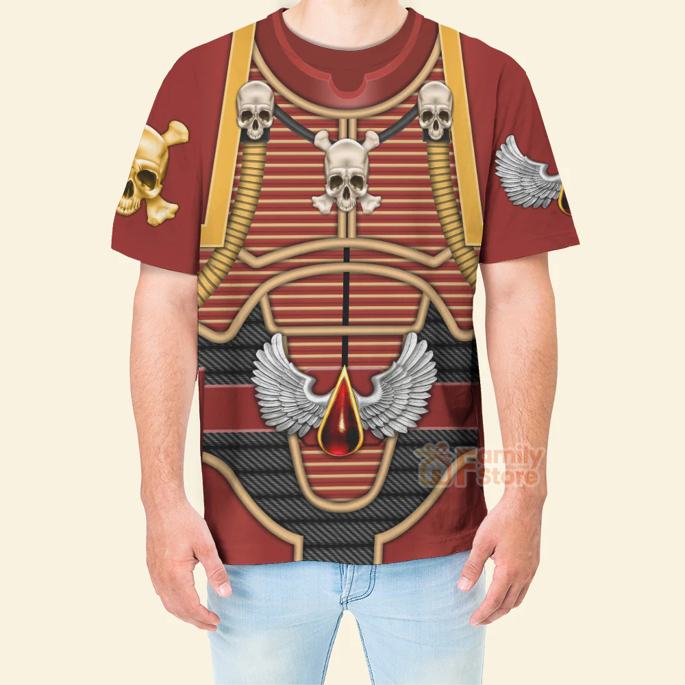 Warhammer Librarian Mephiston - Costume Cosplay 3D Tshirt - Image 4