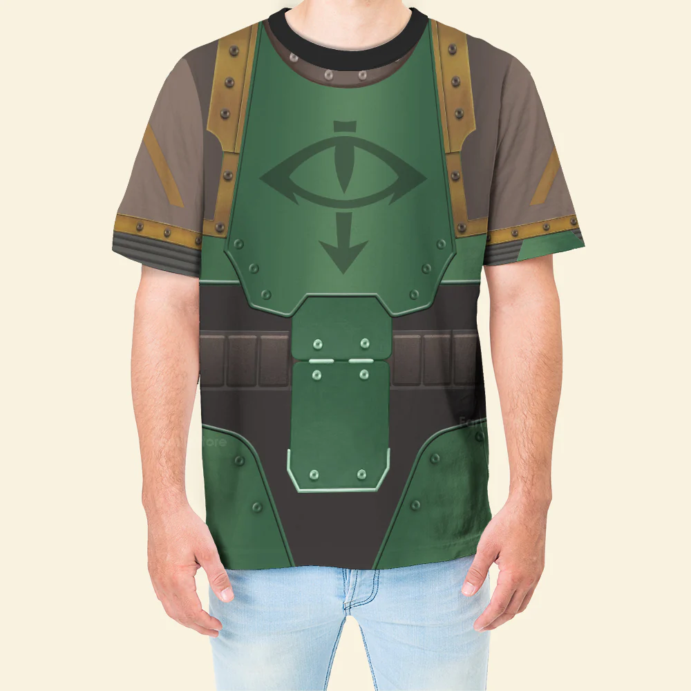 Warhammer Sons Of Horus Siege Sergeant - Costume Cosplay T-shirt CSWRH112 - Image 4