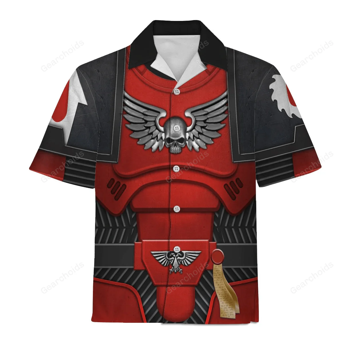 Warhammer Space Marines Flesh Tearers - Costume Cosplay Hawaiian Shirt CSWRH060