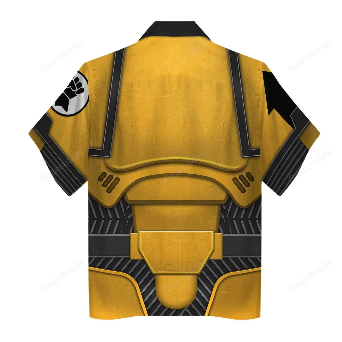 Warhammer Space Marines Imperial Fists - Costume Cosplay Hawaiian Shirt CSWRH107 - Image 2