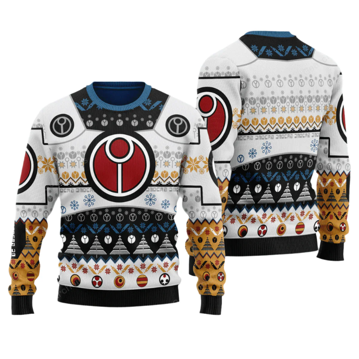 Warhammer Tau Tidings Iconic - Ugly Christmas Sweater - Image 3