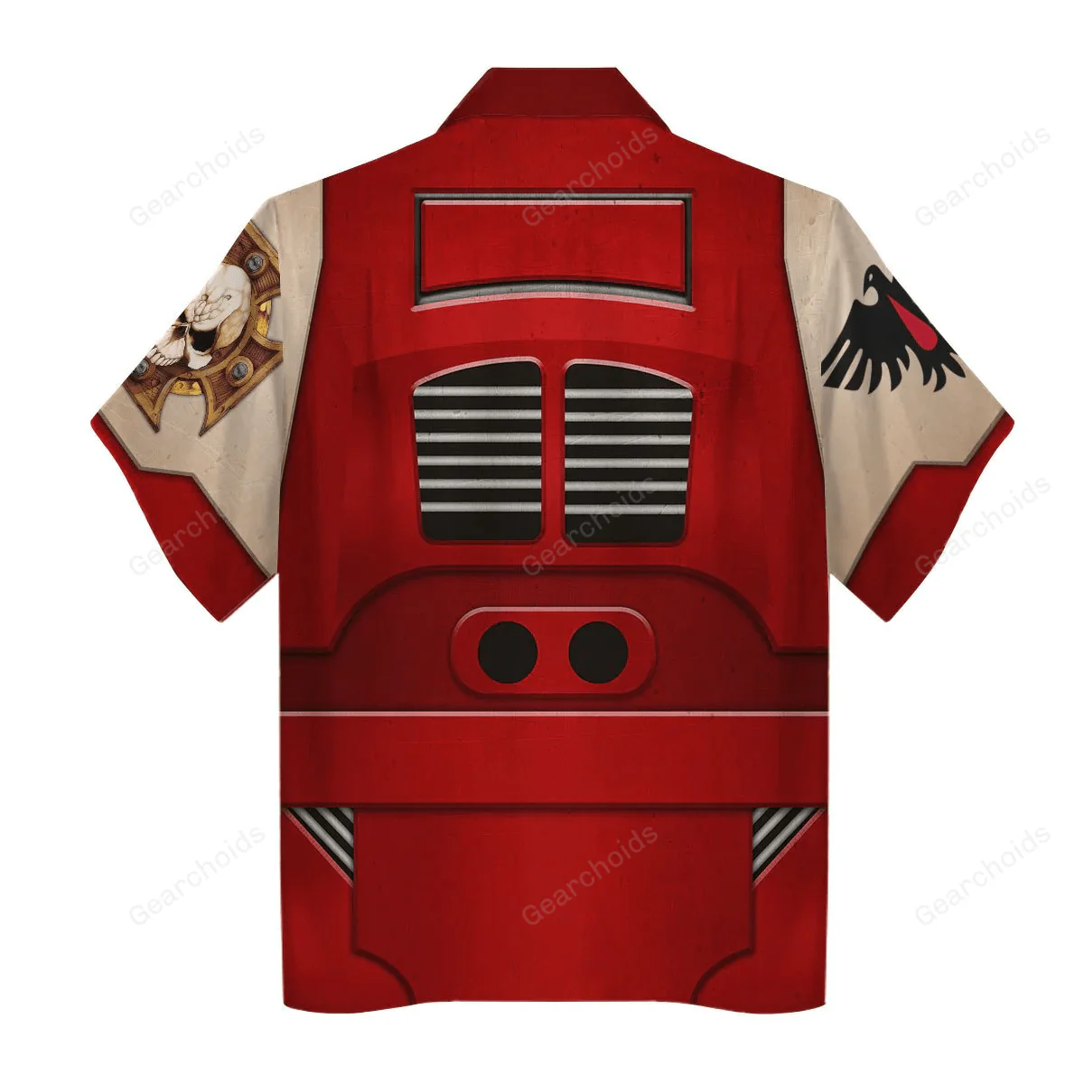 Warhammer Terminator Armor Blood Ravens - Costume Cosplay Hawaiian Shirt CSWRH142 - Image 2