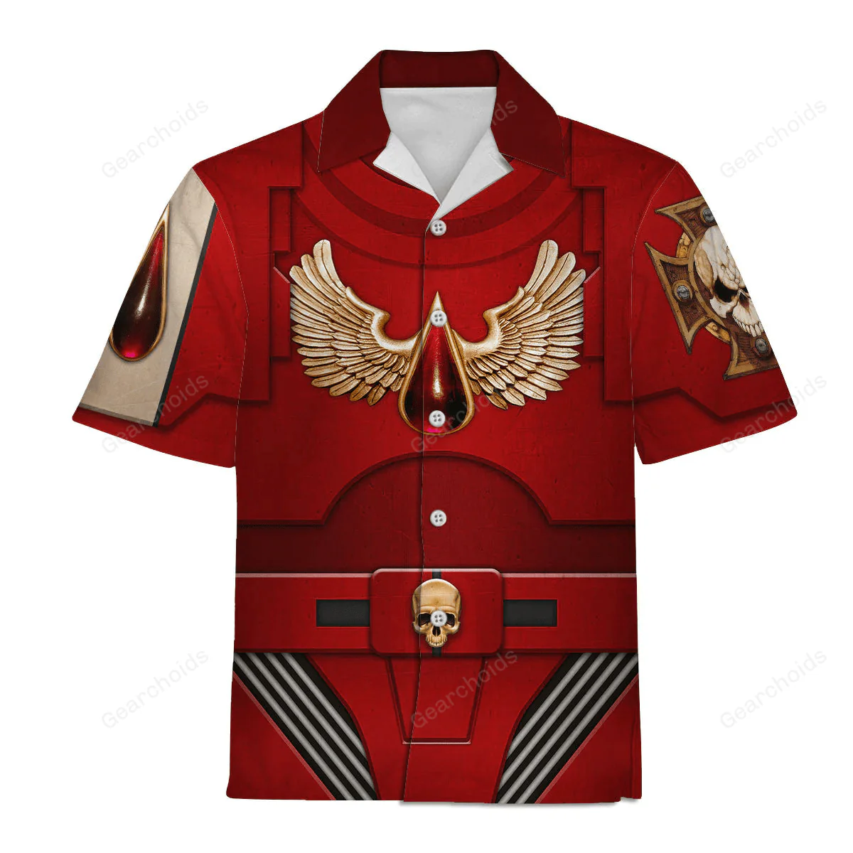 Warhammer Terminator Armor Flesh Tearers - Costume Cosplay Hawaiian Shirt CSWRH138
