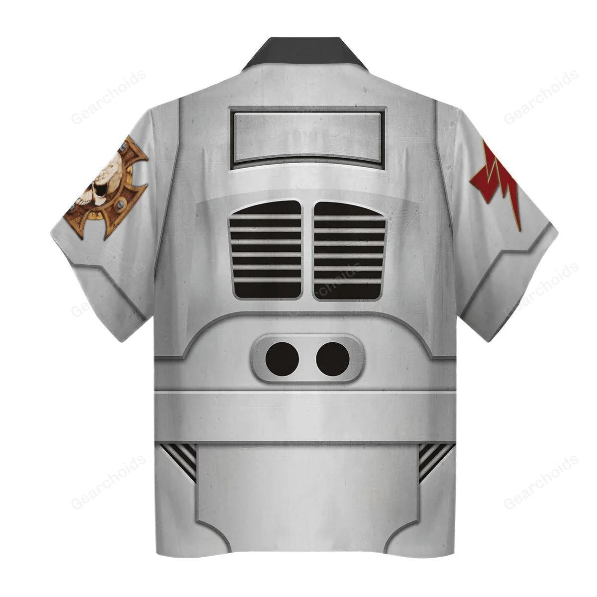 Warhammer Terminator Armor White Scars - Costume Cosplay Hawaiian Shirt CSWRH134 - Image 2