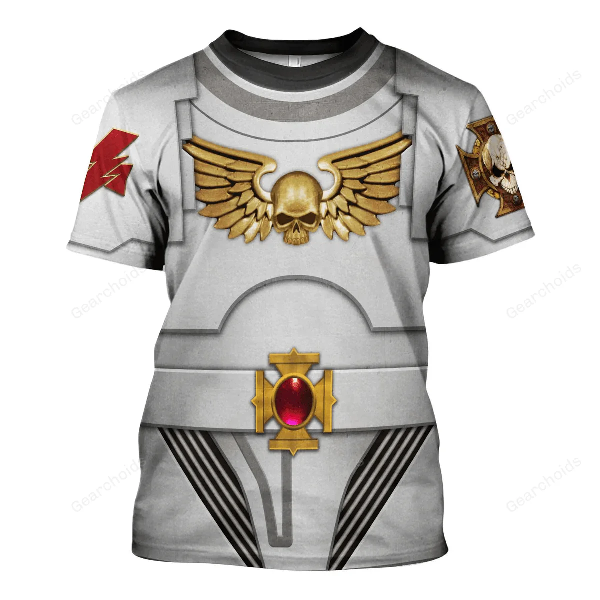 Warhammer Terminator Armor White Scars - Costume Cosplay T-shirt CSWRH134